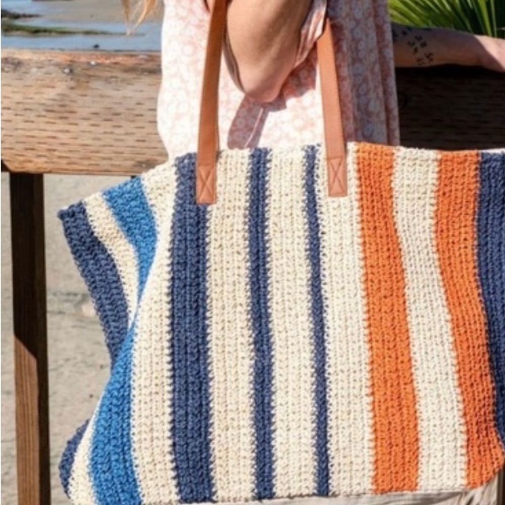 Rays for days seagrass bag. New with tags.